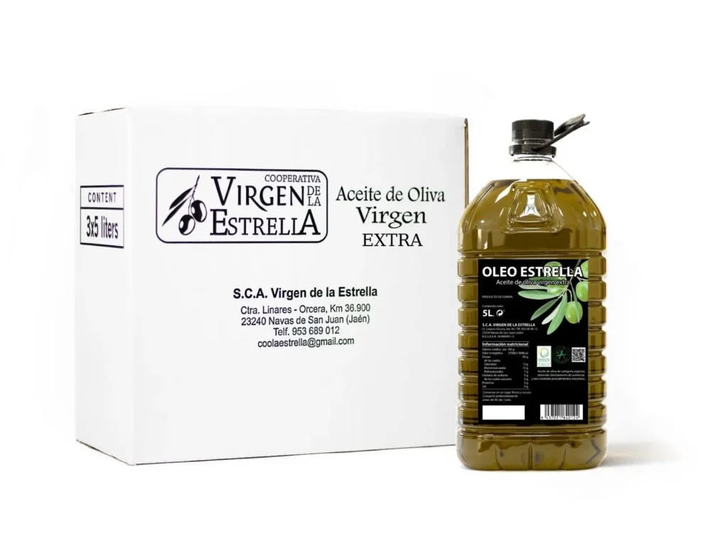 aceite de oliva aove caja 5 litros