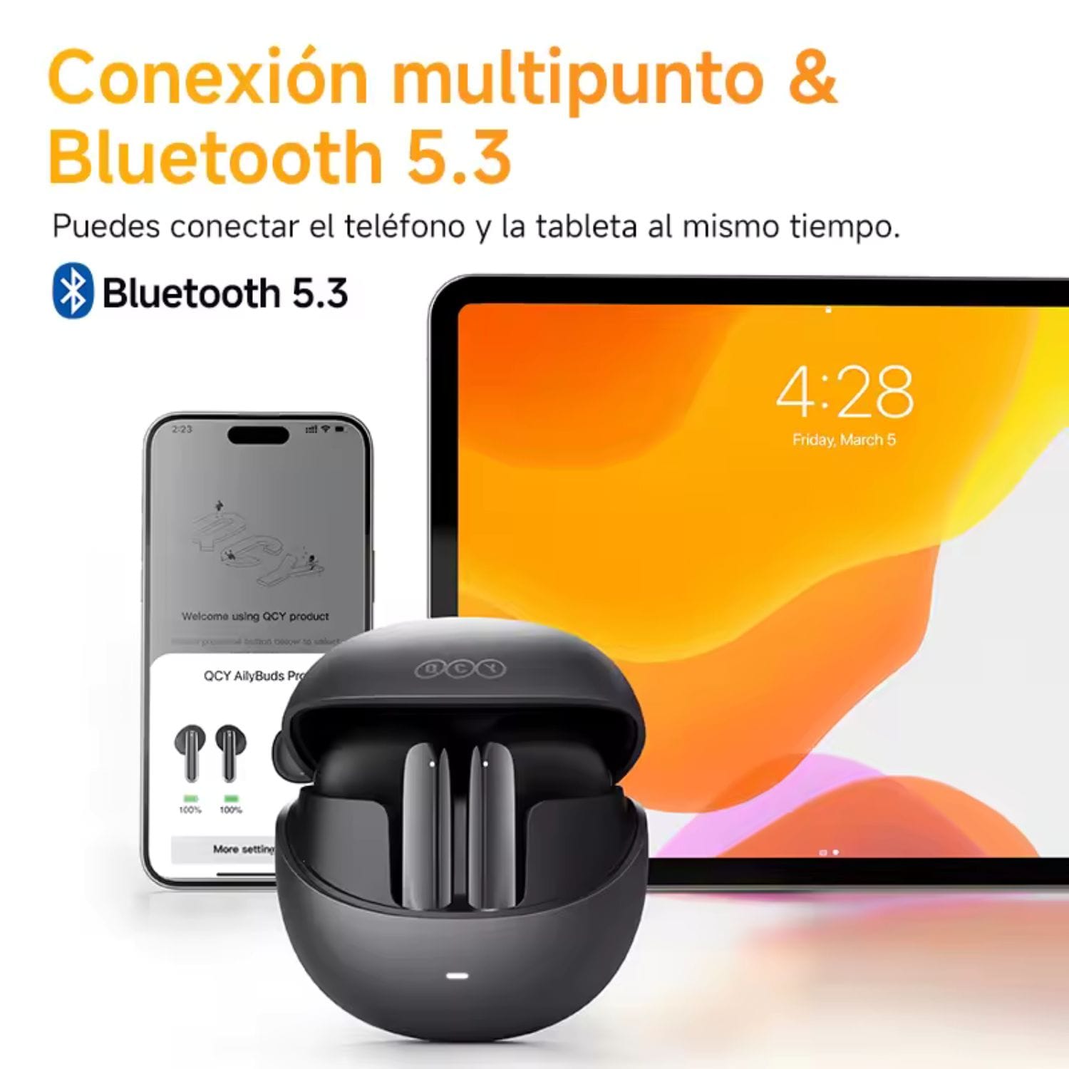QCY AilyBuds Pro+ auriculares QCY AilyBuds Pro+ auriculares