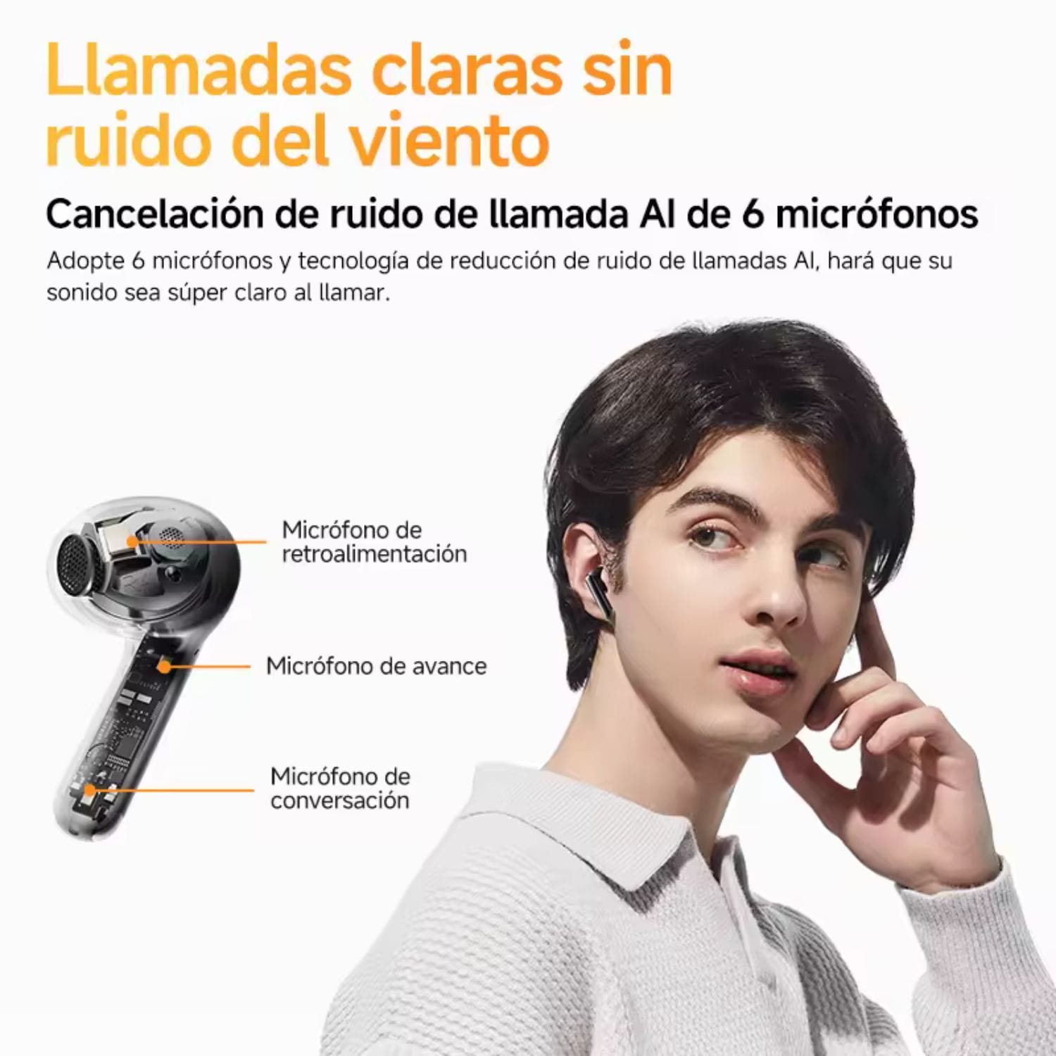auriculares llamadas claras y sin ruido de viento oferta auriculares llamadas claras y sin ruido de viento oferta