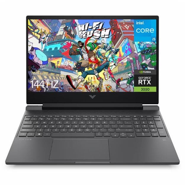 HP VICTUS 15-fa0054ns (i5-12450H, 16GB, 512GB SSD, RTX 3050 4GB, 15,6 pulgadas, W11)