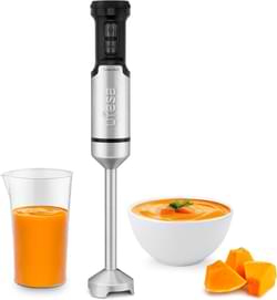 Ufesa Galaxy Batidora de Mano, Potencia 1200 W, Control de Velocidad Variable + TURBO, 4 Cuchillas de Alta Eficiencia, Diseño Ergonómico y Anti Salpicaduras, Vaso Medidor, Sin BPA