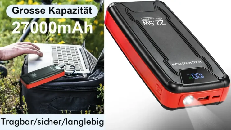 Power Bank de 27.000 mAh Power Bank de 27.000 mAh