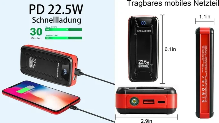 Power Bank de 27.000 mAh oferta Power Bank de 27.000 mAh oferta