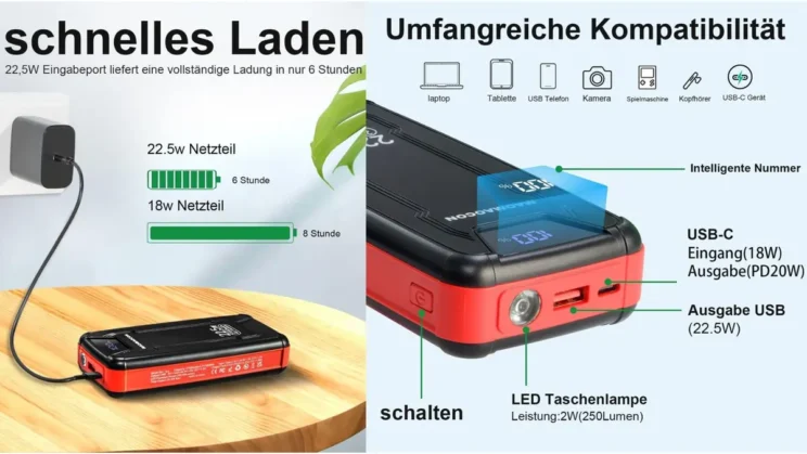 Power Bank de 27.000 mAh chollo Power Bank de 27.000 mAh chollo