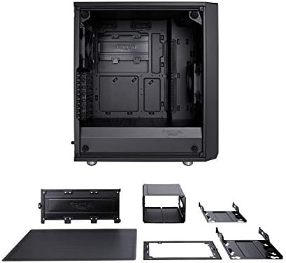 Fractal Design Caja de Ordenador Meshify C Negro con Cristal Templado, Torre ATX/mATX/ITX, Alto Flujo de Aire, Excelente Enfriamiento Amazon.es: Informática - Imagen 6
