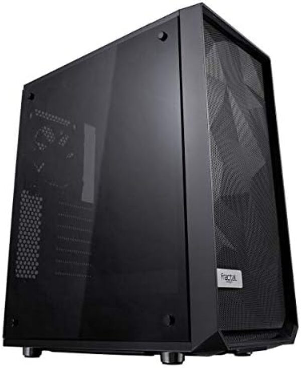 Fractal Design Caja de Ordenador Meshify C Negro con Cristal Templado, Torre ATX/mATX/ITX, Alto Flujo de Aire, Excelente Enfriamiento  Amazon.es: Informática