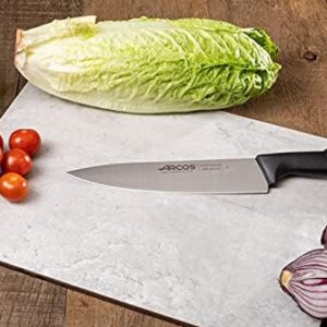 Compra Arcos Cuchillo Cocinero Profesional – Hoja de Acero Inoxidable NITRUM 200 mm, Filo Liso y Duradero, Mango Ligero y Resistente, Serie Niza en Amazon.es