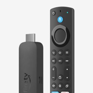 Amazon Fire TV Stick 4K Max (Última generación), Dispositivo de streaming compatible con Wi-Fi 6E y fondo ambiental, encuentra series más rápido con Alexa+
