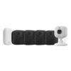 Blink Outdoor 4 + Cámara Mini 2K+ Blink Blanco (última generación) | cámara de seguridad inteligente HD sin cables, 2 años de autonomía| sistema de 4 cámara con Sync Module Core...