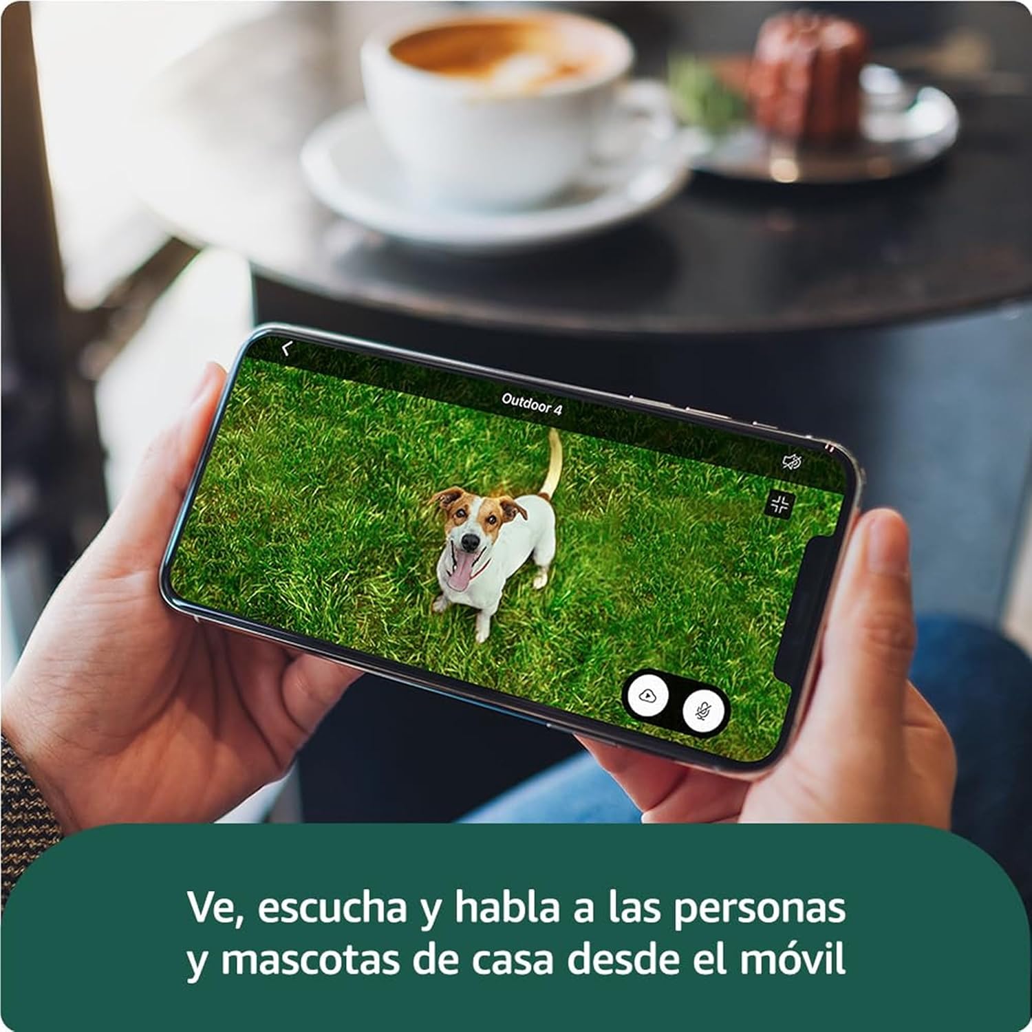 Chollo Blink Outdoor 4 + Cámara Mini 2K+ Blink Blanco (última generación) | cámara de seguridad inteligente HD sin cables, 2 años de autonomía| sistema de 4 cámara con Sync Module Core...