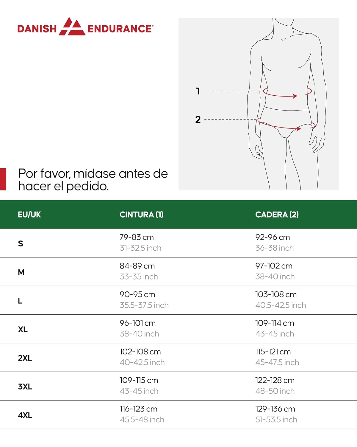 Chollo DANISH ENDURANCE Calzoncillos Hombre Boxer de Bambu, con o Sin Bragueta, Suaves y Elásticos, 3, 6 o 10 Pack - Boxer Hombre, Ropa Interior