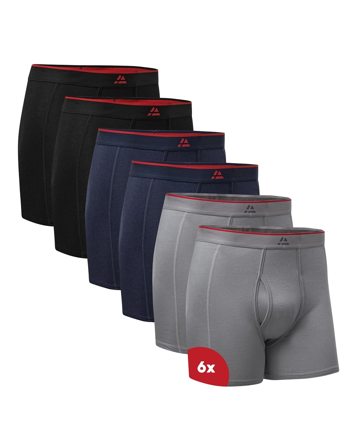 Chollo DANISH ENDURANCE Calzoncillos Hombre Boxer de Bambu, con o Sin Bragueta, Suaves y Elásticos, 3, 6 o 10 Pack - Boxer Hombre, Ropa Interior