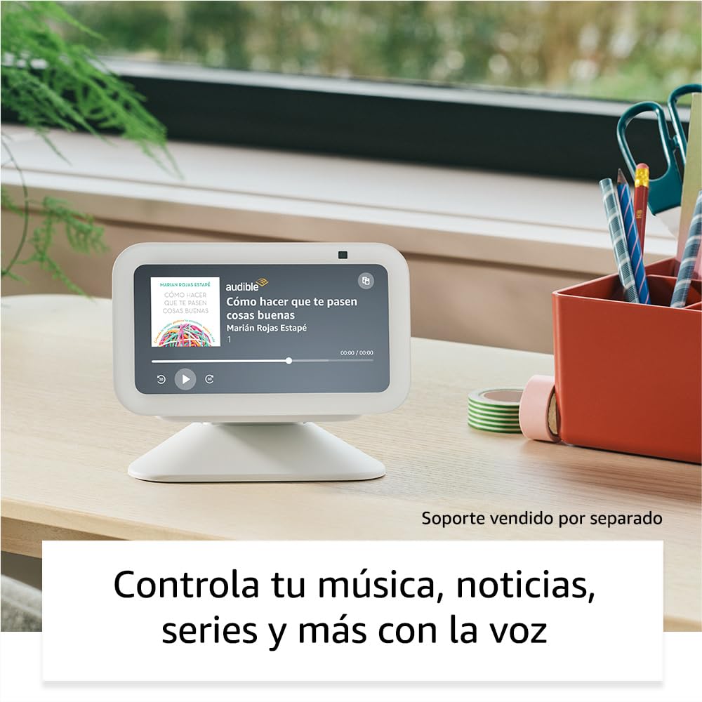 Chollo Echo Show 5 (Última generación) | Pantalla táctil inteligente diseñada para controlar tus dispositivos de Hogar digital y más | Antracita, con Acceso Anticipado a Alexa+