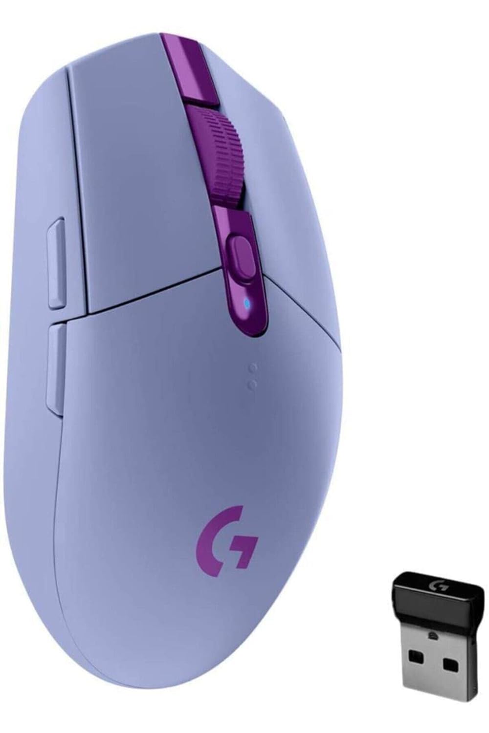 Chollo Logitech G305 Lightspeed Ratón Gaming Inalámbrico, Captor Hero 12K, 12,000 dpi, Ultra-Ligero, Batería de 250h, 6 Botones Programables, Memoría Integrada, PC/Mac, Blanco