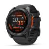 Garmin fēnix 8-51 mm – High Performance GPS Multisport Watch with AMOLED Touch Screen, LED Flashlight, Built-in Speaker and Microphone, Maps and Up to 29 Days of Autonomy, Black