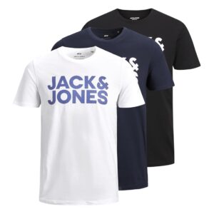 JACK & JONES T-Shirt 3-Pack Logo O-Neck T-Shirt