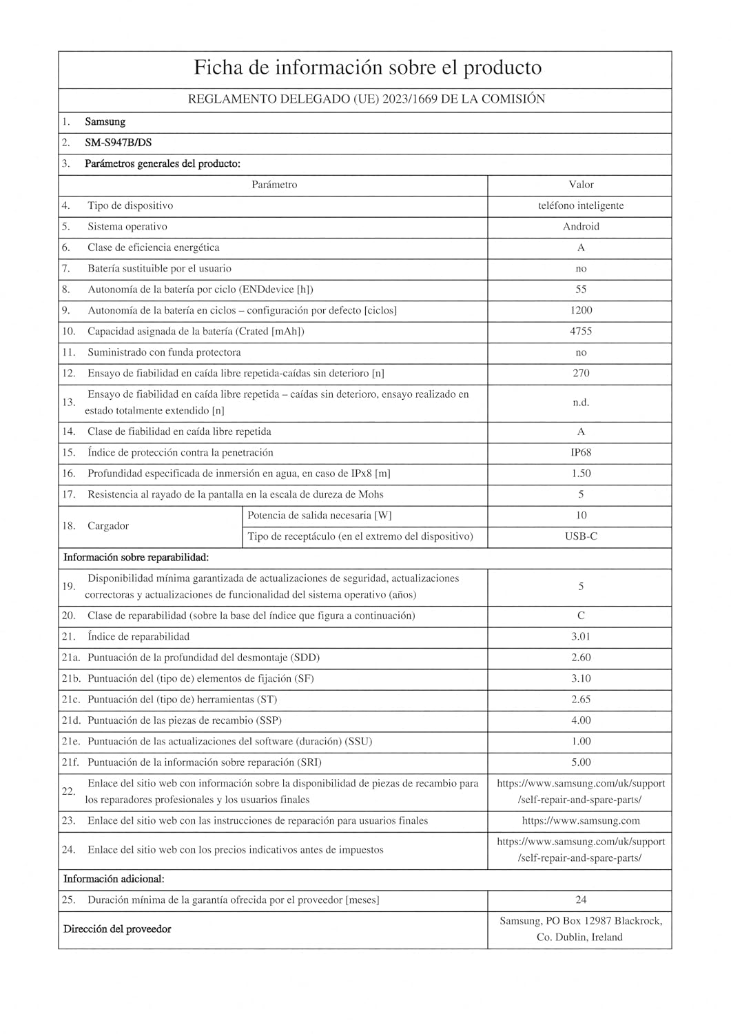 Samsung Galaxy S26+ 256GB, Mobile Phone with Galaxy AI, 50MP Camera, 12GB RAM, 4900mAh Battery, Manufacturer Warranty 3 Years + 1 Year Extra Year, Black (Spanish Version)