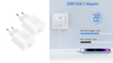 Chollo en Amazon: Pack de 2 Cargadores USB-C Sewowibo 20W por Solo 8,49€ (Antes 16,99€) con Cupón